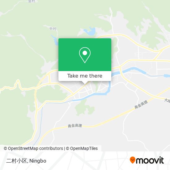 二村小区 map