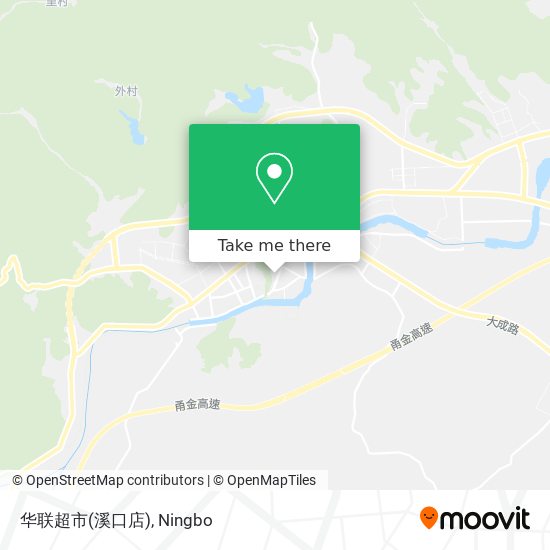 华联超市(溪口店) map