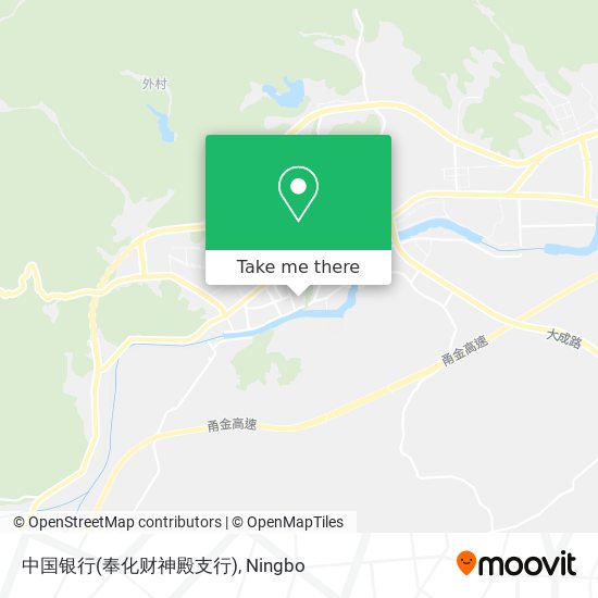 中国银行(奉化财神殿支行) map