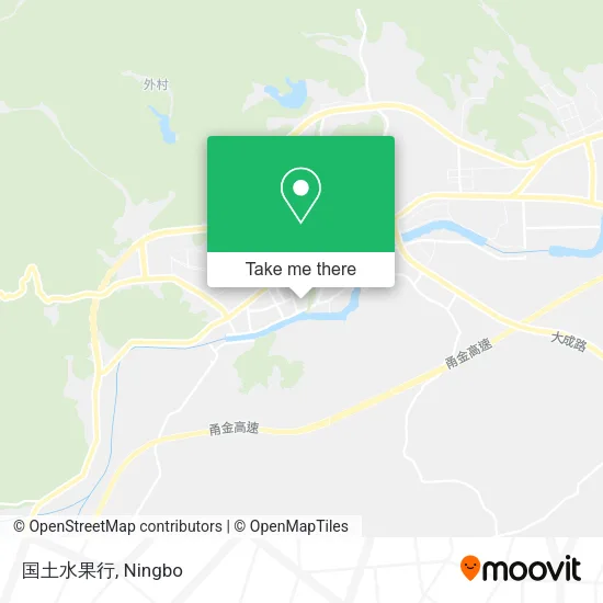 国土水果行 map