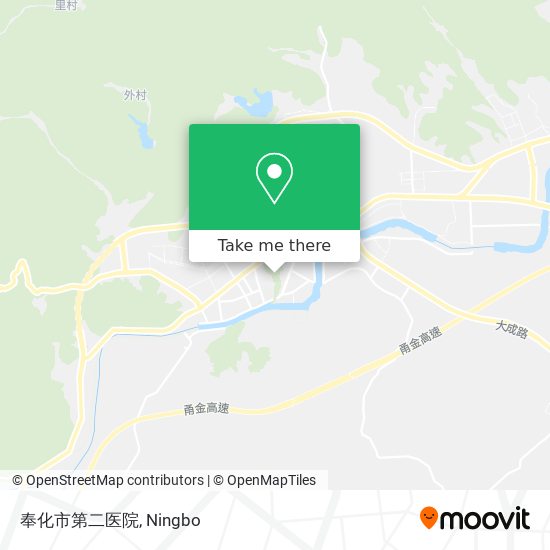 奉化市第二医院 map