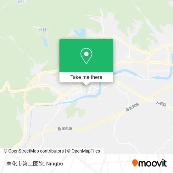 奉化市第二医院 map