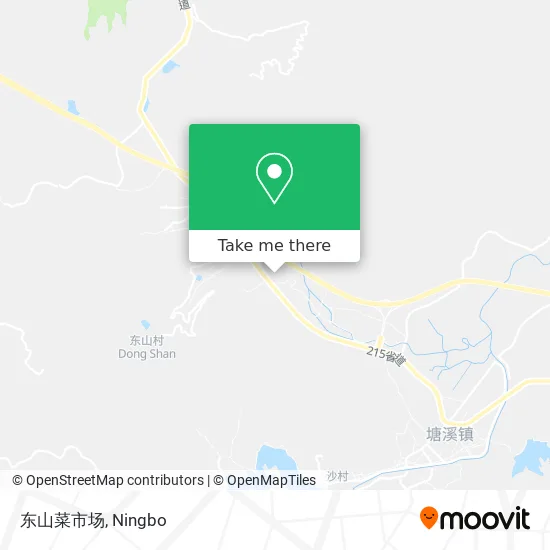 东山菜市场 map