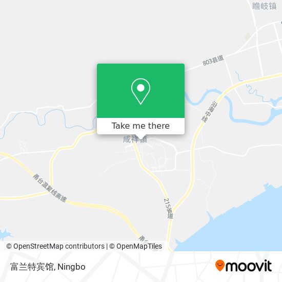 富兰特宾馆 map