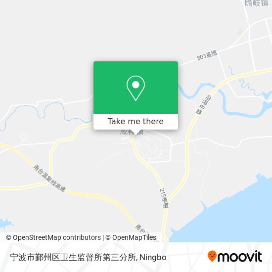 宁波市鄞州区卫生监督所第三分所 map