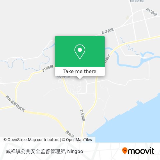 咸祥镇公共安全监督管理所 map