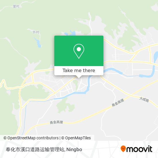 奉化市溪口道路运输管理站 map