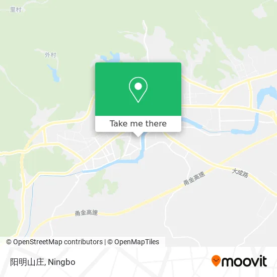 阳明山庄 map