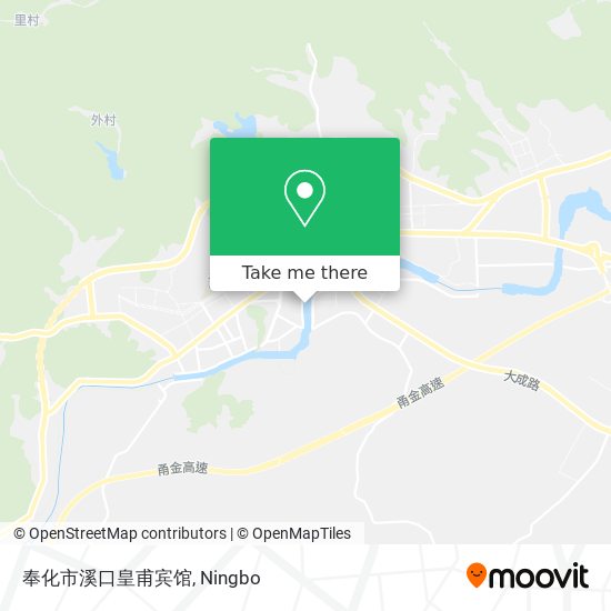 奉化市溪口皇甫宾馆 map