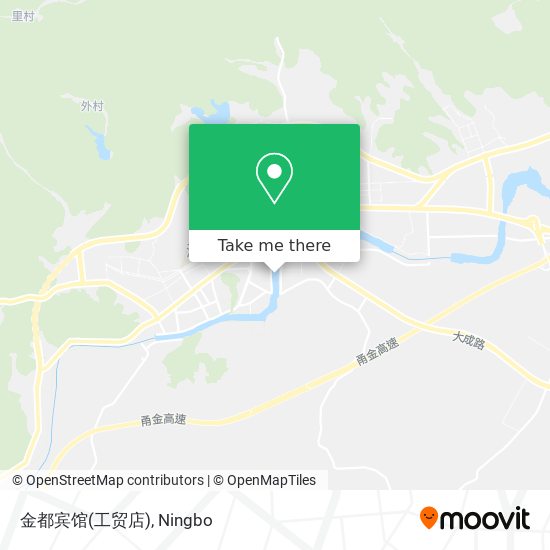 金都宾馆(工贸店) map