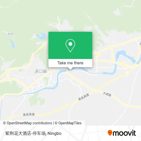 紫荆花大酒店-停车场 map