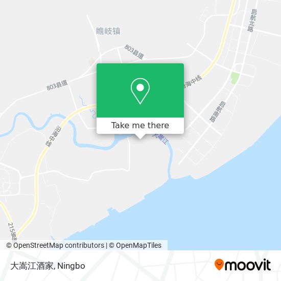 大嵩江酒家 map