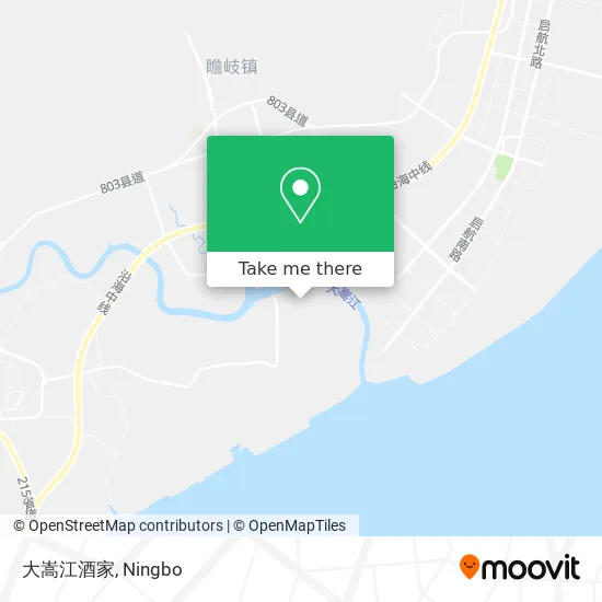 大嵩江酒家 map