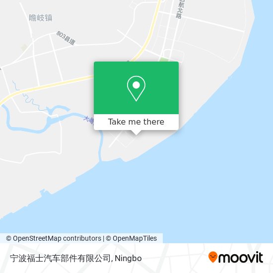 宁波福士汽车部件有限公司 map