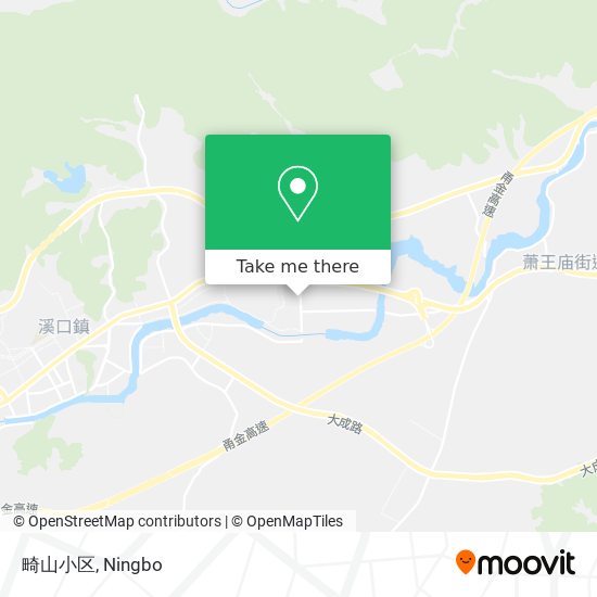 畸山小区 map