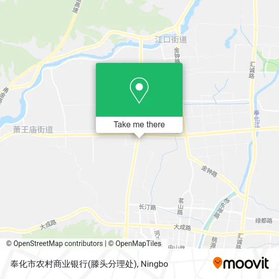 奉化市农村商业银行(滕头分理处) map