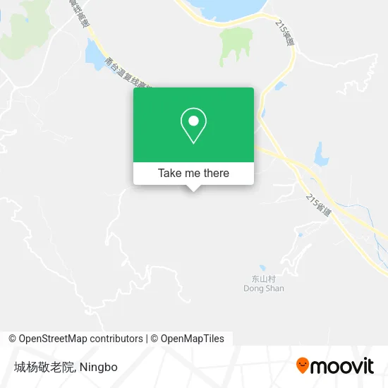城杨敬老院 map