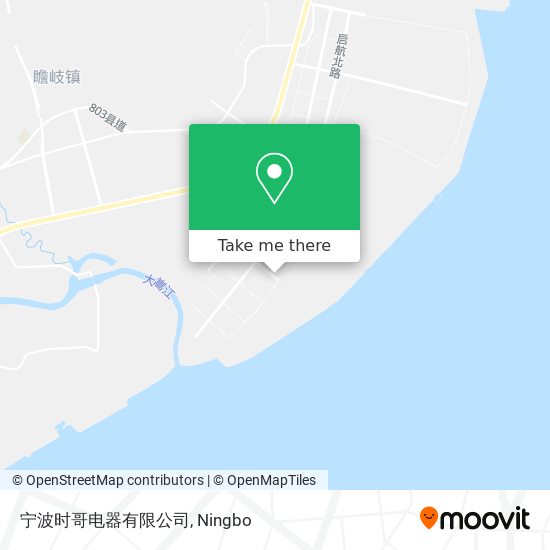 宁波时哥电器有限公司 map