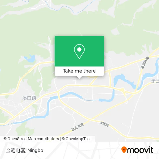 金霸电器 map