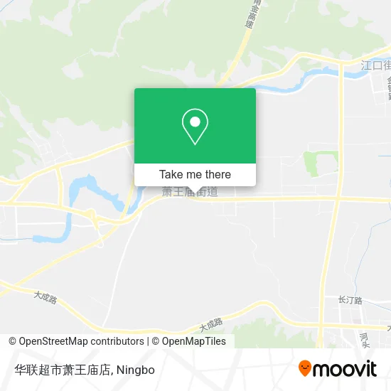 华联超市萧王庙店 map