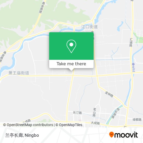 兰亭长廊 map