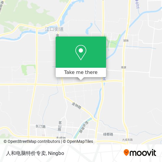 人和电脑特价专卖 map