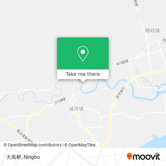 大嵩桥 map