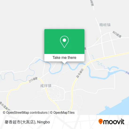 馨香超市(大嵩店) map