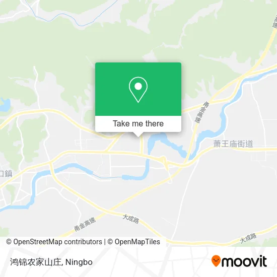 鸿锦农家山庄 map