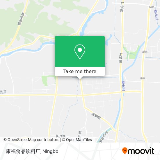 康福食品饮料厂 map