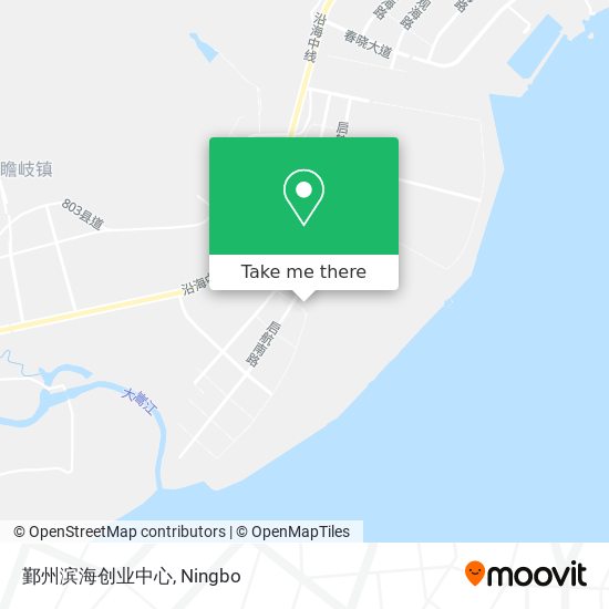 鄞州滨海创业中心 map