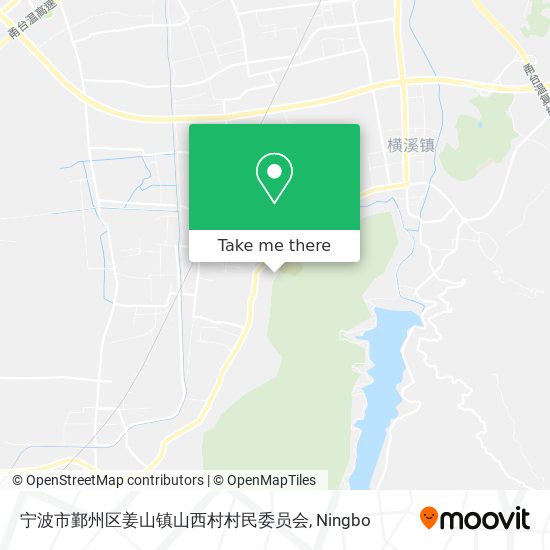 宁波市鄞州区姜山镇山西村村民委员会 map