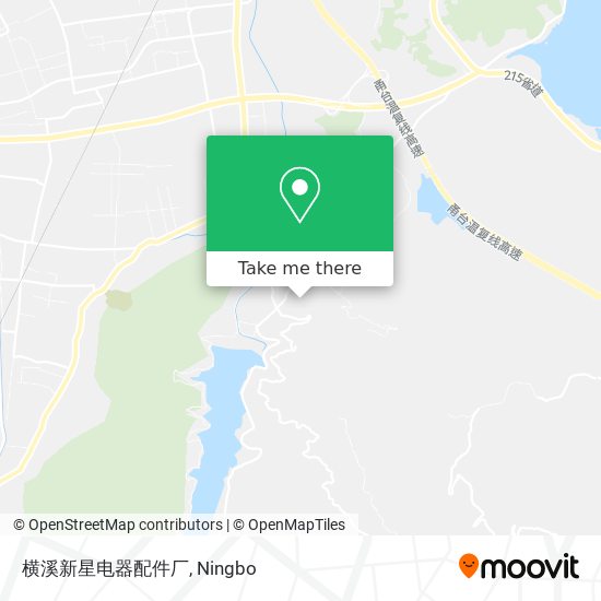 横溪新星电器配件厂 map