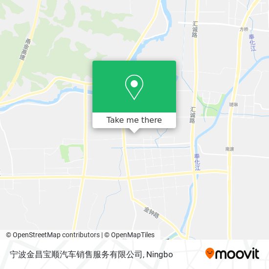 宁波金昌宝顺汽车销售服务有限公司 map