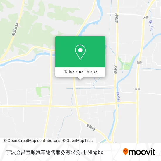 宁波金昌宝顺汽车销售服务有限公司 map