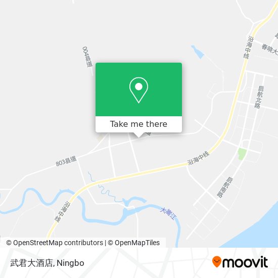 武君大酒店 map