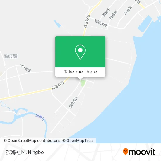 滨海社区 map