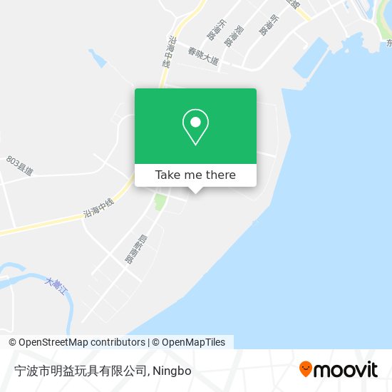 宁波市明益玩具有限公司 map