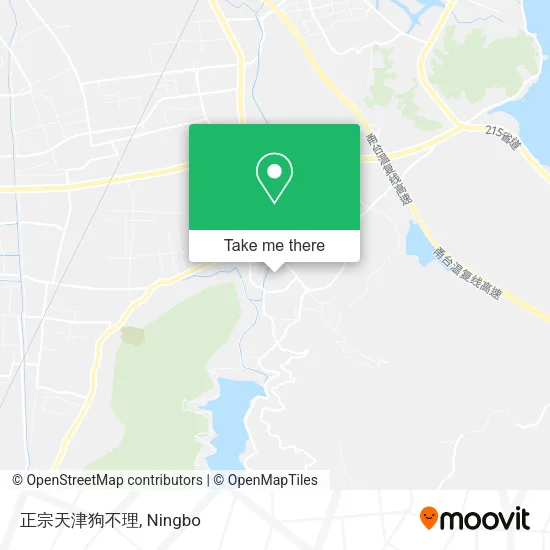 正宗天津狗不理 map