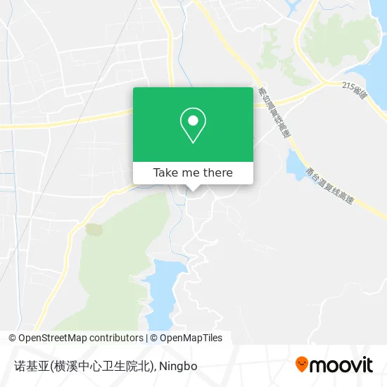 诺基亚(横溪中心卫生院北) map