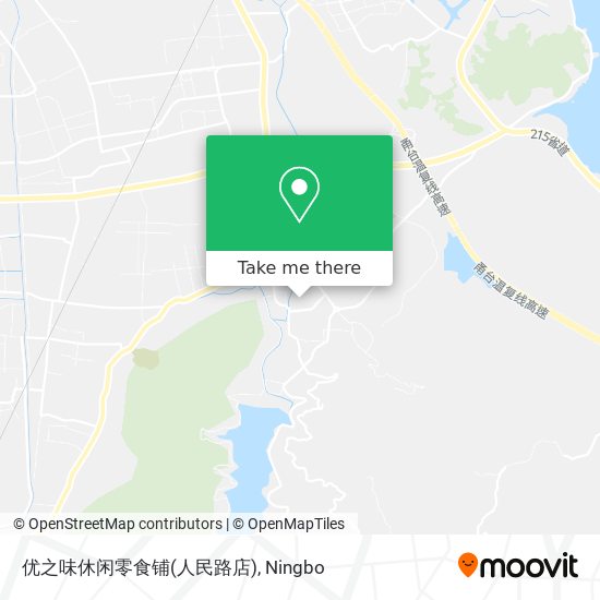 优之味休闲零食铺(人民路店) map