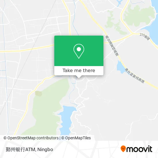 鄞州银行ATM map