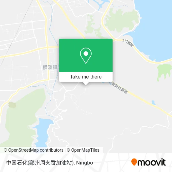 中国石化(鄞州周夹岙加油站) map