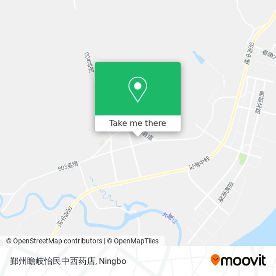 鄞州瞻岐怡民中西药店 map