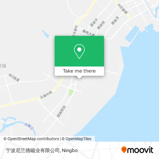 宁波尼兰德磁业有限公司 map