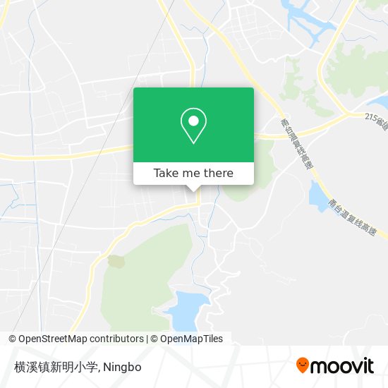横溪镇新明小学 map