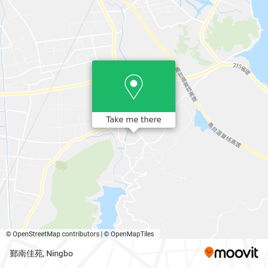 鄞南佳苑 map