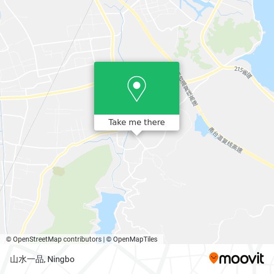 山水一品 map