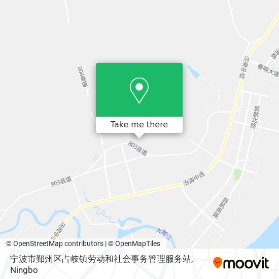 宁波市鄞州区占岐镇劳动和社会事务管理服务站 map