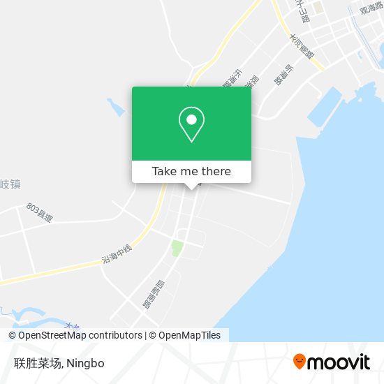 联胜菜场 map